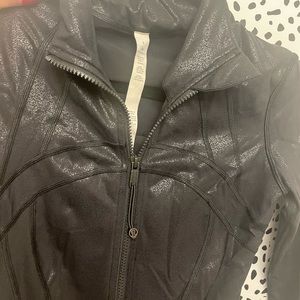 lululemon rare foil black define jacket